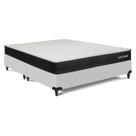 Cama Box e Colchão Poli D45 Ortoclass - Queen (158x198)