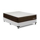 Cama Box e Colchão Poli Pillow D28- Viúva(128x188)-Ortoclass