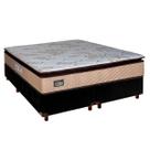 Cama Box e Colchão Queen D33 Luxe Hellen Preto