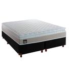 Cama Box e Colchão Queen Espuma Real Hellen Preto