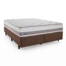 Cama Box E Colchão Queen Herval Tower Dupla Face Maxspring