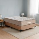 Cama Box e Colchão Viscomemory Casal (138x188) - Ortobom