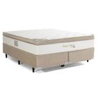 Cama Box Herval King Pallace Bambu, 71x193x203 cm, Molas Ensacadas