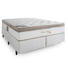 Cama Box Herval King Pallace Bambu, 71x193x203 cm, Molas Ensacadas