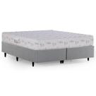 Cama Box Herval Queen Cannes, 64x158x198 cm, Bordado, Espuma D33