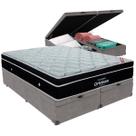Cama Box King Baú Ortobom Elegant Molas Ensacadas Pillow Cama Box King Baú Ortobom Elegant Molas Ensacadas Pillow