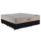 Cama Box King Bipartido Suede + Colchão Ortobom Airtech Molas Ensacadas 65x193x203 Preto Cama Box King Bipartido Suede + Colchão Ortobom Airtech Molas Ensacadas 65x193x203 Preto