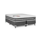 Cama Box King Castor Premium Gel Pocket 193x203x59 + Box Castor Cama Box King Castor Premium Gel Pocket 193x203x59 + Box Castor