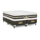 Cama Box King Castor Silver Star Air Double Face Tecnopedic 193x203x61 + Box Castor Cama Box King Castor Silver Star Air Double Face Tecnopedic 193x203x61 + Box Castor