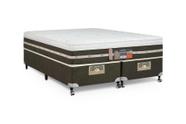 Cama Box King Castor Silver Star Air One Face Tecnopedic 193x203x59 + Box Castor Verde