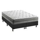 Cama Box King: Colchão Anatômico Anjos D33/EP Supremo Track Double Face + Base CRC Suede Gray(193x203) Cama Box King: Colchão Anatômico Anjos D33/EP Supremo Track Double Face + Base CRC Suede Gray(193x203)