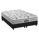 Cama Box King: Colchão Anatômico Probel D45/EP Firmepedic Guarda Costas Próextreme Plus + Base CRC Suede Gray(193x203)