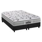 Cama Box King: Colchão Anatômico Probel D45/EP Firmepedic Guarda Costas Próextreme Plus + Base CRC Suede Gray(193x203)