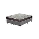 Cama Box King Colchão Aylla Espuma D33 Acolchões + Box Suede 68x193x203 Cama Box King Colchão Aylla Espuma D33 Acolchões + Box Suede 68x193x203