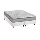 Cama Box King: Colchão Espuma D45 Probel Anatômico Guarda Costas Próextreme Plus + Base CRC Courano White (193x203)
