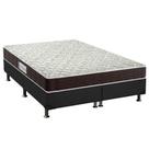 Cama Box King: Colchão Espuma Probel D33 Advanced + Base CRC Suede Black(193x203)