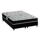 Cama Box King: Colchão Espuma Probel D45/EP Advanced Tech2000 Plus + Base CRC Suede Black(193x203)