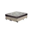 Cama Box King Colchão Gold Espuma D33 Acolchões + Box Suede 64x193x203