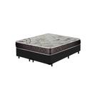 Cama Box King Colchão Gold Espuma D33 Acolchões + Box Suede 64x193x203 Cama Box King Colchão Gold Espuma D33 Acolchões + Box Suede 64x193x203