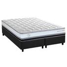 Cama Box King: Colchão Molas Ensacadas Herval La Playa C1634 + Base CRC Suede Gray (193x203x28) Cama Box King: Colchão Molas Ensacadas Herval La Playa C1634 + Base CRC Suede Gray (193x203x28)