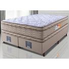 Cama Box King Colchão Ortopédico + Box 193x203x71 Double Face Espuma D33 Dourado Cama Box King Colchão Ortopédico + Box 193x203x71 Double Face Espuma D33 Dourado