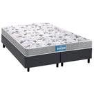 Cama Box King: Colchão Ortopédico Probel D45 Anatômico Guarda Costas Próextreme + Base CRC Suede Gray (193x203)
