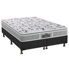 Cama Box King: Colchão Ortopédico Probel D45 Anatômico Guarda Costas Próextreme Plus + Base CRC Suede Gray (193x203)
