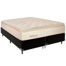 Cama Box King e Colchão Deluxe Molas Ensacadas Colchobel Preto Cama Box King e Colchão Deluxe Molas Ensacadas Colchobel Preto