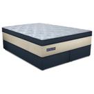 Cama Box King Gazin Royal Blue Premium Molas Ensacadas 193x203x72cm