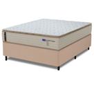Cama Box King Probel Molas Ensacadas Pillow Top 193x203x68cm Guarda Costas Genova Branco/Bege Cama Box King Probel Molas Ensacadas Pillow Top 193x203x68cm Guarda Costas Genova Branco/Bege