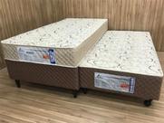 Cama box Light Sealed Solteiro com Auxiliar 88x188x48