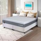 Cama Box Luanda Espuma D28 King 193x203 Branco King House Cama Box Luanda Espuma D28 King 193x203 Branco King House