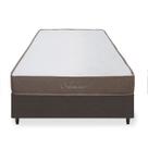 Cama Box mais Colchão Novo Orthomaster CASAL PADRÃO - Espuma D65 - 138x188