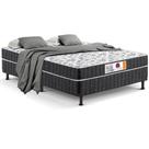 Cama Box Mola Conjugado Solteirão 50Cm 128x188x50