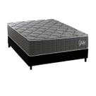 Cama Box NOVO + Colchão Ortopédico Kappesberg D40 Anatômico Grise + Base CRC Corano Black Cama Box NOVO + Colchão Ortopédico Kappesberg D40 Anatômico Grise + Base CRC Corano Black