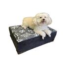 Cama Box Para Pet Suede Preto 16x50x60