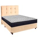 Cama Box Perola+Colchão Casal Airtech 150 Ortobom e Cabeceira Cama Box Perola+Colchão Casal Airtech 150 Ortobom e Cabeceira