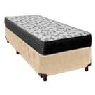 Cama + Box Perola e Colchão D33 Solteiro Cama + Box Perola e Colchão D33 Solteiro