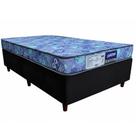 Cama Box Preto + Colchão D20 GAZIN SONOLAR SUPREME 88x188x51cm 100% ESPUMA INMETRO