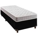 Cama + Box Preto e Colchão D23 Solteiro Cama + Box Preto e Colchão D23 Solteiro
