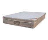 Cama Box Queen 158 Sintético Branco com Colchão Ortobom Airtech Spring Pocket D26 Bege 70x158x198 Cama Box Queen 158 Sintético Branco com Colchão Ortobom Airtech Spring Pocket D26 Bege 70x158x198