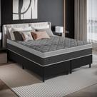 Cama Box Queen 158cm Molas Ensacadas Ferrara Umaflex Base 2CEN Cama Box Queen 158cm Molas Ensacadas Ferrara Umaflex Base 2CEN