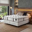 Cama Box Queen 158cm Molas Ensacadas Veneza Mobikasa Cama Box Queen 158cm Molas Ensacadas Veneza Mobikasa