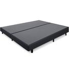 Cama Box Queen Anti Refluxo Preto Inclinada 158x198cm BF Colchões