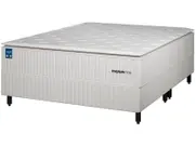 Cama Box Queen (Box + Colchão) Plumatex