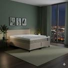 Cama Box Queen Castor Premium Tecnopedic 158x198x57 + Box Castor