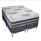 Cama Box Queen Castor Silver Star Air One Face Pocket 158x198x59 + Box Castor