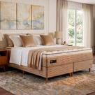 Cama Box Queen Cayene Molas Ensacadas Individualmente 158x75cm
