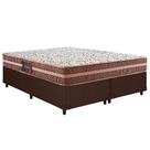Cama Box Queen: Colchão Anatômico Herval D28/AG65 Bermont + Base CRC Courano Brown(158x198) Cama Box Queen: Colchão Anatômico Herval D28/AG65 Bermont + Base CRC Courano Brown(158x198)