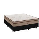 Cama Box Queen + Colchão De Molas Ensacadas Pró Vida Ortobom 70X158X198
